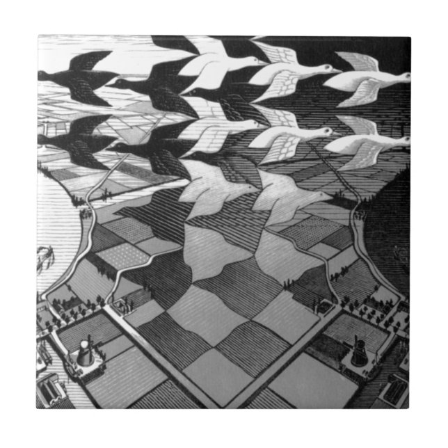 Carreau Dessin original "jour et nuit" (Devant)