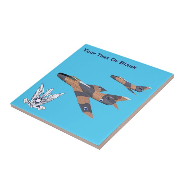 Carreau Deux endroits d'Israel (Côté)