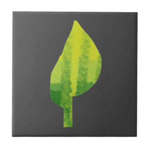 Carreau Devenez écolo éco-feuille de la nature