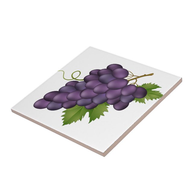 Carreau d'impression de raisins (Côté)