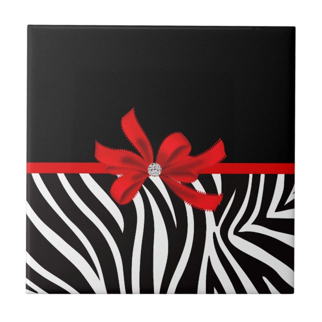 Carreau Diva de diamant (rouge) (Devant)