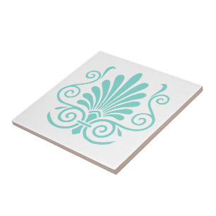 Carreau do-it-yourself couleurs Art Déco Arabesque Plume T