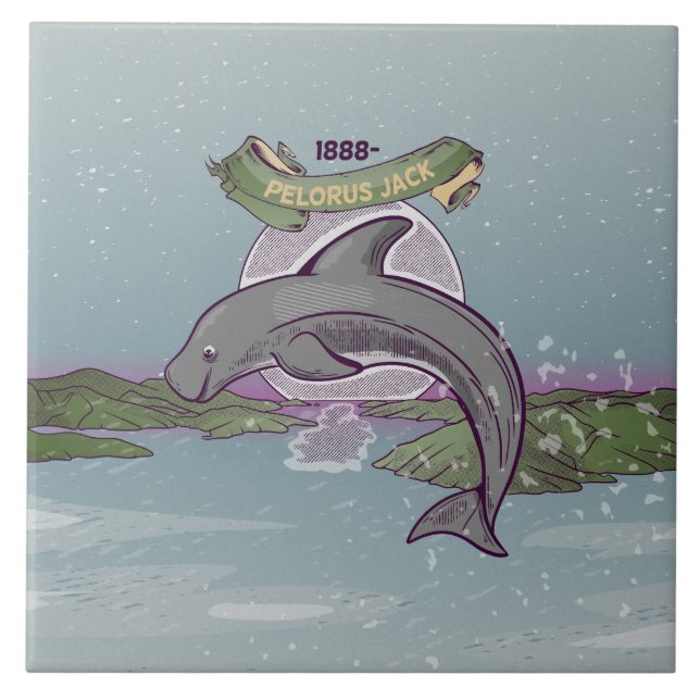 Carreau Dolphin de Nouvelle-Zélande Pelorus Jack (Devant)
