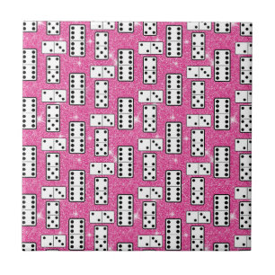 Carreau Domino Pieces Dominoes Parties scintillant de jeu 