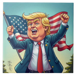 Carreau Donald Trump