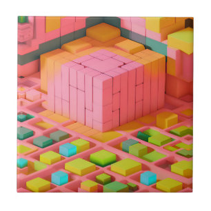 Carreau Douceur aux couleurs vives