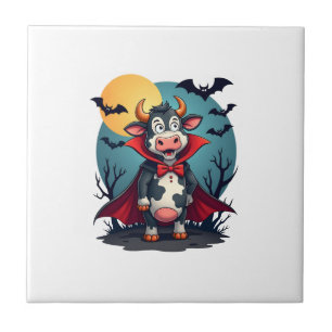 Carreau Dracula vache se lève
