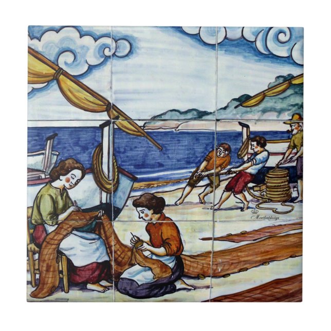 Carreau Drague espagnole Fischer (Devant)