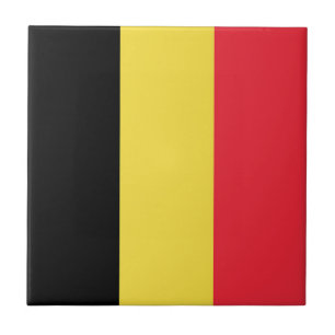 Carreau Drapeau Belgique Tricolore