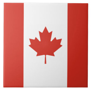 Carreau Drapeau canadien (Feuille d'érable) (Canada)