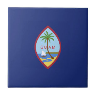 Carreau Drapeau de Guam