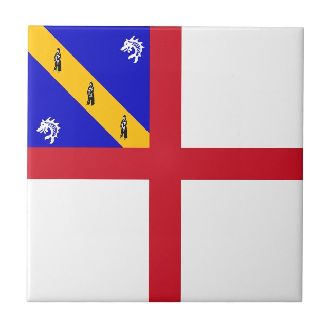 Carreau Drapeau de Herm (Devant)