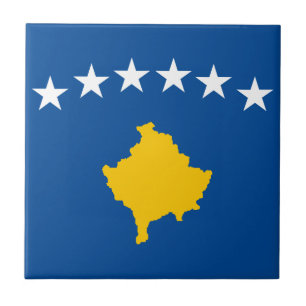 Carreau Drapeau de Kosovo