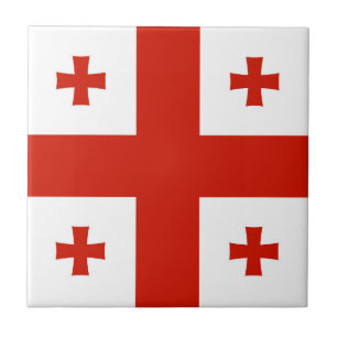 Carreau Drapeau de la Géorgie
