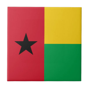 Carreau Drapeau de la Guinée Bissau