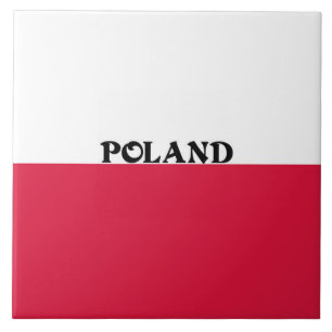 Carreau Drapeau de la Pologne