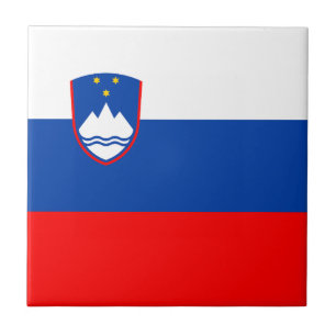Carreau Drapeau de la Slovénie