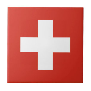 Carreau Drapeau de la Suisse