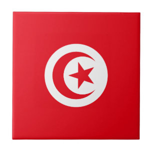 Carreau Drapeau de la Tunisie