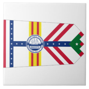 Carreau Drapeau de la ville de Tampa