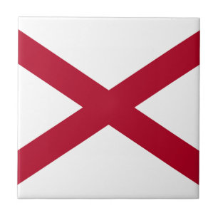 Carreau Drapeau de l'Alabama