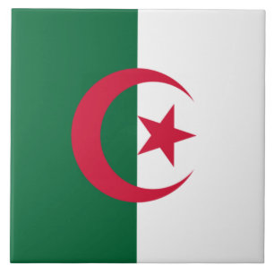 Carreau Drapeau de l'Algérie