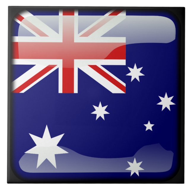 Carreau Drapeau de l'Australie (Devant)