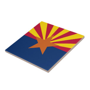 Carreau Drapeau de l'État d'Arizona