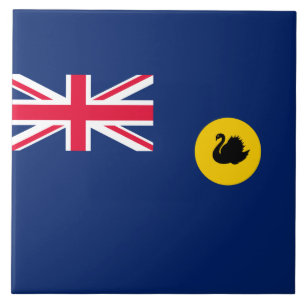 Carreau Drapeau de l'État d'Australie-Occidentale
