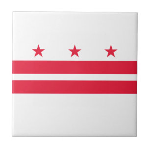 Carreau Drapeau de l'État de Washington DC