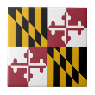 Carreau Drapeau de l'État du Maryland