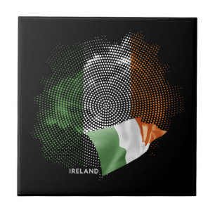 Carreau Drapeau de l'Irlande