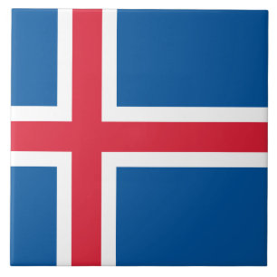 Carreau Drapeau de l'Islande