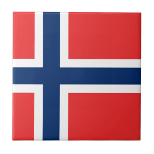 Carreau Drapeau de Norvège