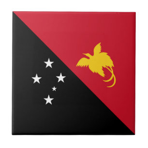 Carreau Drapeau de Papouasie-Nouvelle-Guinée