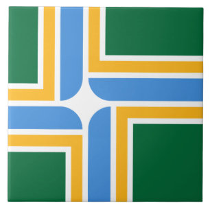 Carreau Drapeau de Portland (Oregon)