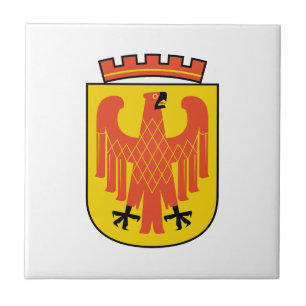 Carreau drapeau de Potsdam ville allemagne symbole emblème