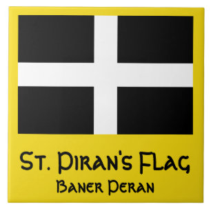 Carreau Drapeau de Saint Piran