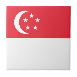 Carreau Drapeau de Singapour