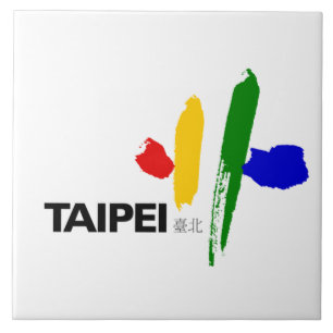 Carreau Drapeau de Taipei City (Taïwan)