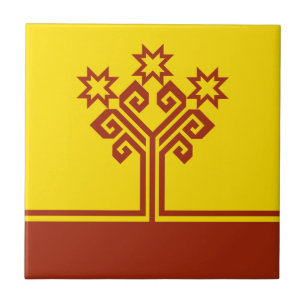 Carreau Drapeau de Tchouvachie