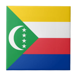Carreau Drapeau des Comores