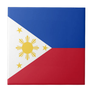 Carreau drapeau des Philippines