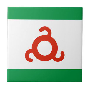 Carreau Drapeau d'Ingouchie