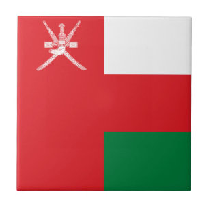 Carreau Drapeau d'Oman