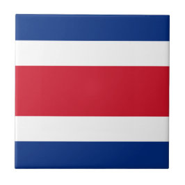 Carreau Drapeau du Costa Rica