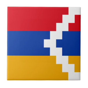 Carreau Drapeau du Haut-Karabakh