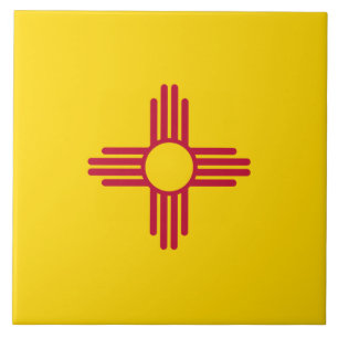 Carreau Drapeau du Nouveau-Mexique (États-Unis)