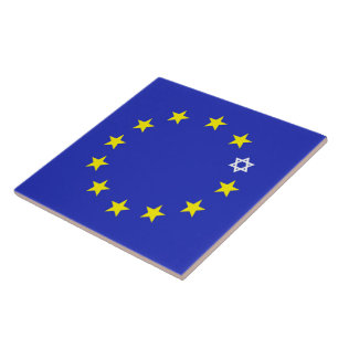 Carreau Drapeau du Parlement juif européen