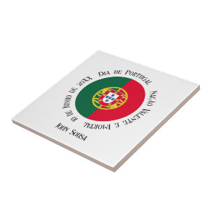 Carreau Drapeau du Portugal pour jour férié au Portugal